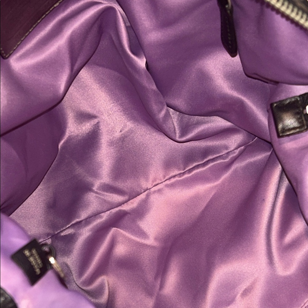 Coach Y2K Madison Olive and Black Signature Satchel - Picture 14 of 15